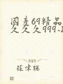 国产69精品久久久久999小说