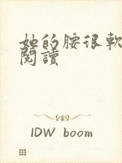 她的腰很软全文阅读