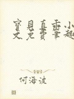 宝贝真乖小说全文免费笔趣阁