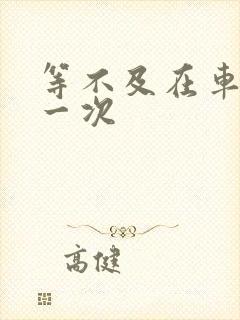 等不及在车里做一次