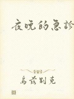 夜晚的急诊室2封面