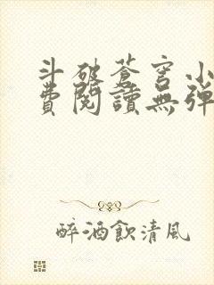 斗破苍穹小说免费阅读无弹窗