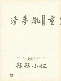 清梦胤礽重生封面