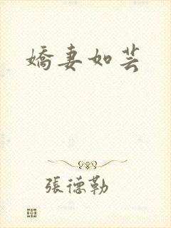 娇妻如芸封面