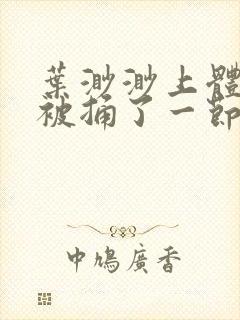 叶渺渺上体育课被捅了一节课