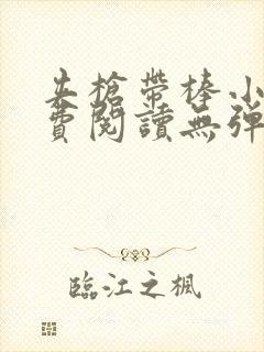 夹枪带棒小说免费阅读无弹窗笔趣封面