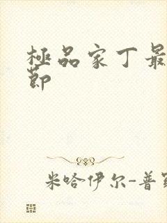 极品家丁最新章节