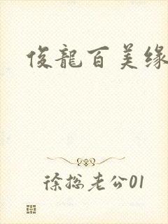 俊龙百美缘小说