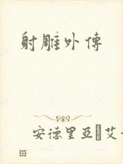 射雕外传封面