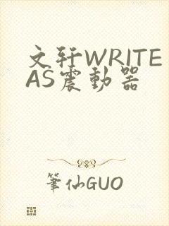 文轩WRITEAS震动器