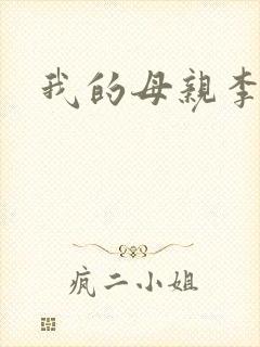 我的母亲李瑞芬封面