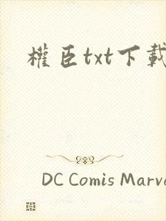 权臣txt下载封面