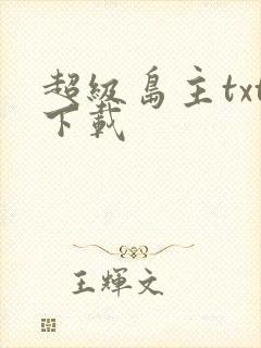 超级岛主txt下载