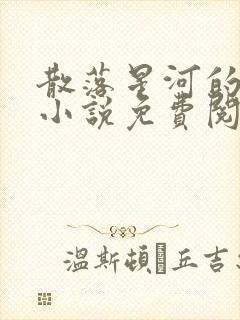 散落星河的记忆小说免费阅读全文