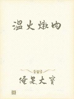 温火炖肉