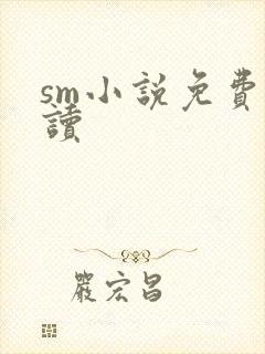 sm小说免费阅读