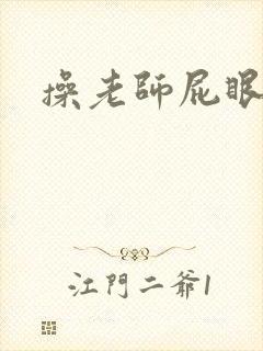 操老师屁眼小说封面