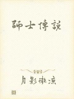 师士传说封面