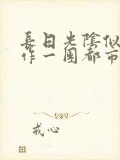 长日光阴似箭乱作一团都市言情