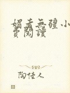 媚者无疆小说免费阅读封面