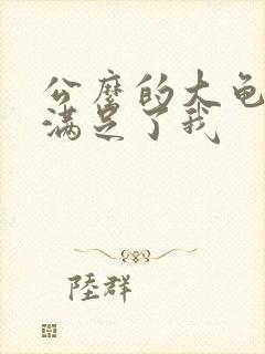 公么的大龟强大满足了我