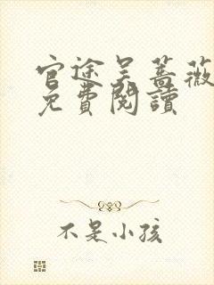 官途吴蔷薇全文免费阅读