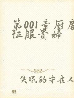 第001章厨房征服贵妇