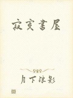 寂寞书屋封面