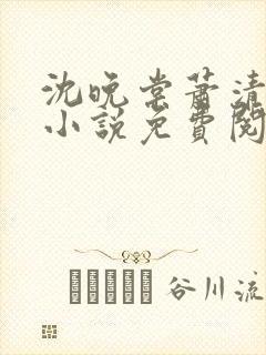 沈晚棠萧清渊的小说免费阅读