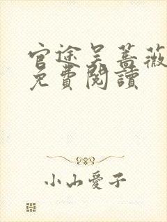 官途吴蔷薇全文免费阅读