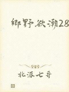 乡野欲潮28章