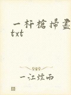 一杆枪扫尽全家txt