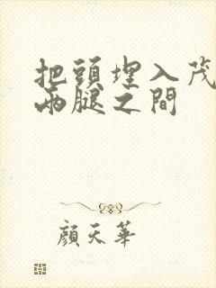 把头埋入茂密的两腿之间封面