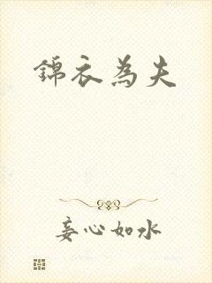 锦衣为夫