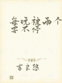 每晚被两个师傅要不停封面