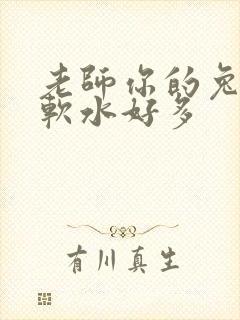 老师你的兔子好软水好多