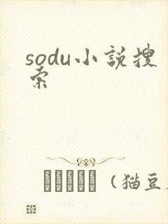 sodu小说搜索