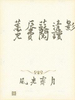 叶辰苏清影全文免费阅读