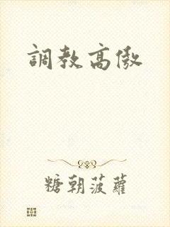 调教高傲