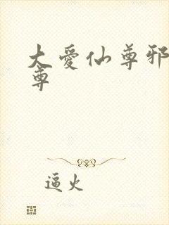 大爱仙尊邪银魔尊封面