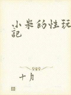 小米的性玩具日记