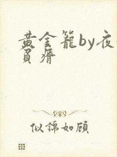 黄金笼by夜很贫瘠