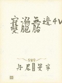 宠溺无边4V2双胞胎封面