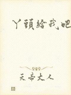 丫头给我吧封面