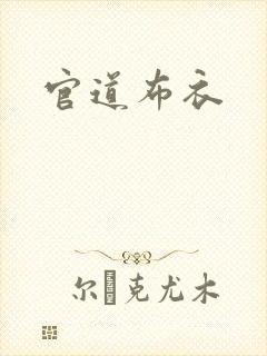 官道布衣封面