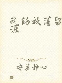 我的放荡留学生涯封面