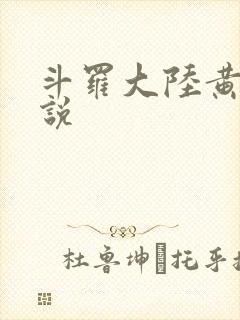 斗罗大陆黄色小说封面