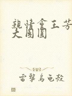 亲情会王芳高敏大团圆封面