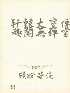 轩辕大宝传奇笔趣阁无弹窗