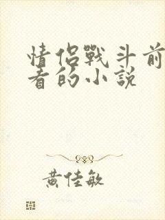 情侣战斗前适合看的小说